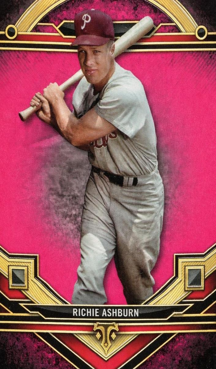 2024 Topps Triple Threads Baseball Tourmaline Richie Ashburn #44