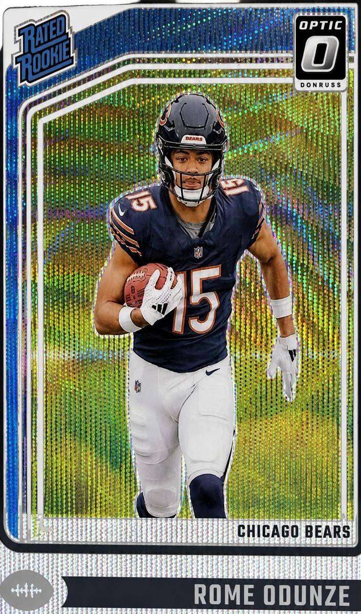 2024 Donruss Optic Football Wave Rome Odunze #286