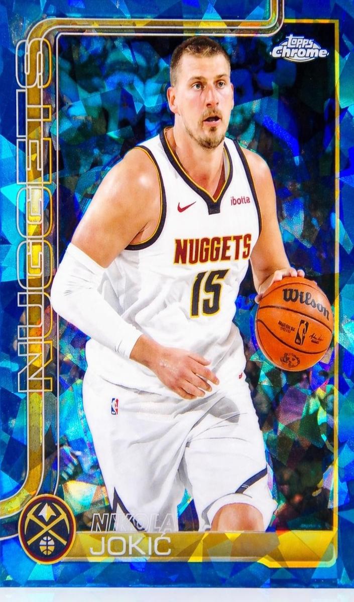 2025 Topps Chrome Sapphire Basketball Nikola Jokic #25