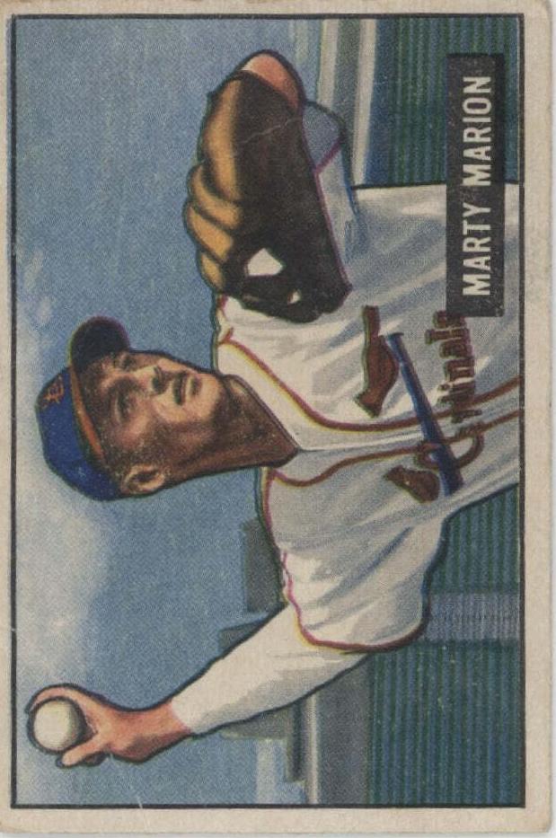 1951 Bowman Baseball Marty Marion #34
