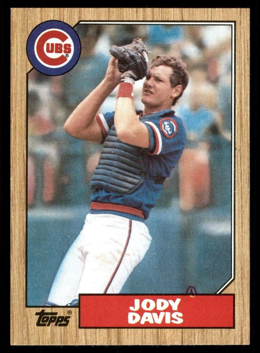 1987 Topps Baseball Jody Davis #270 PSA 7.5