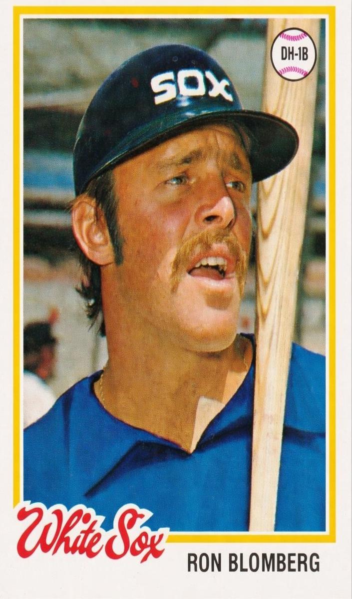 1978 Topps Baseball Ron Blomberg #506