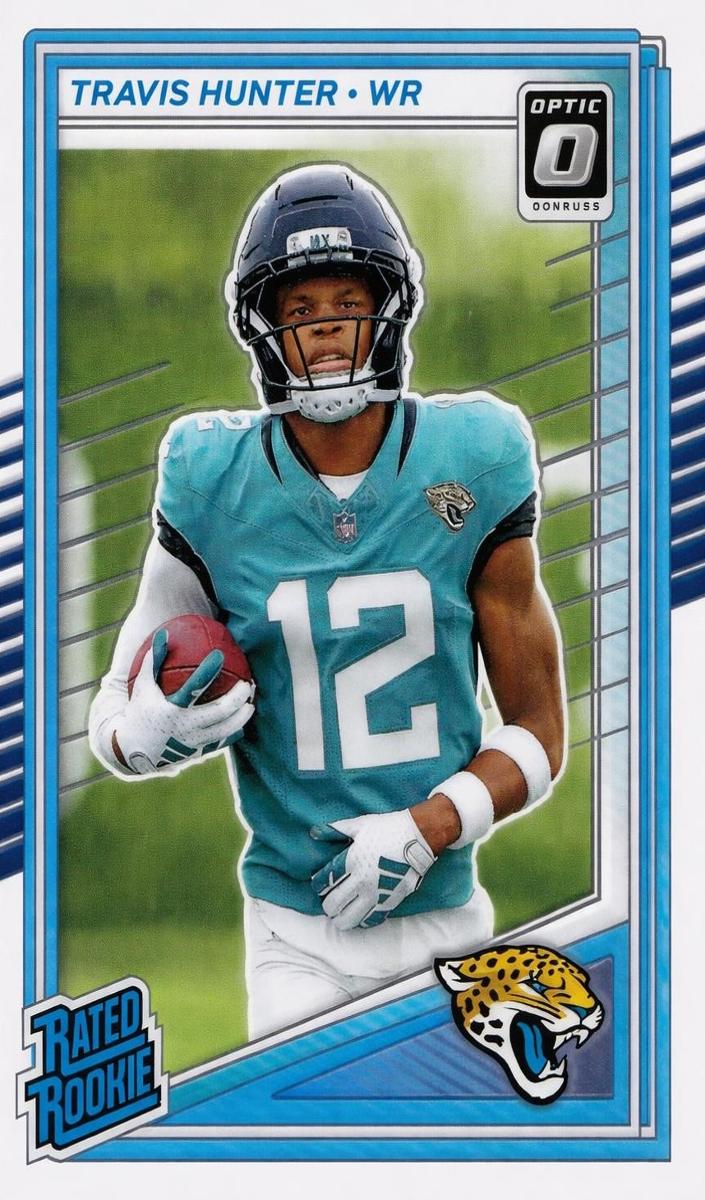 2025 Donruss Optic Football Travis Hunter #201