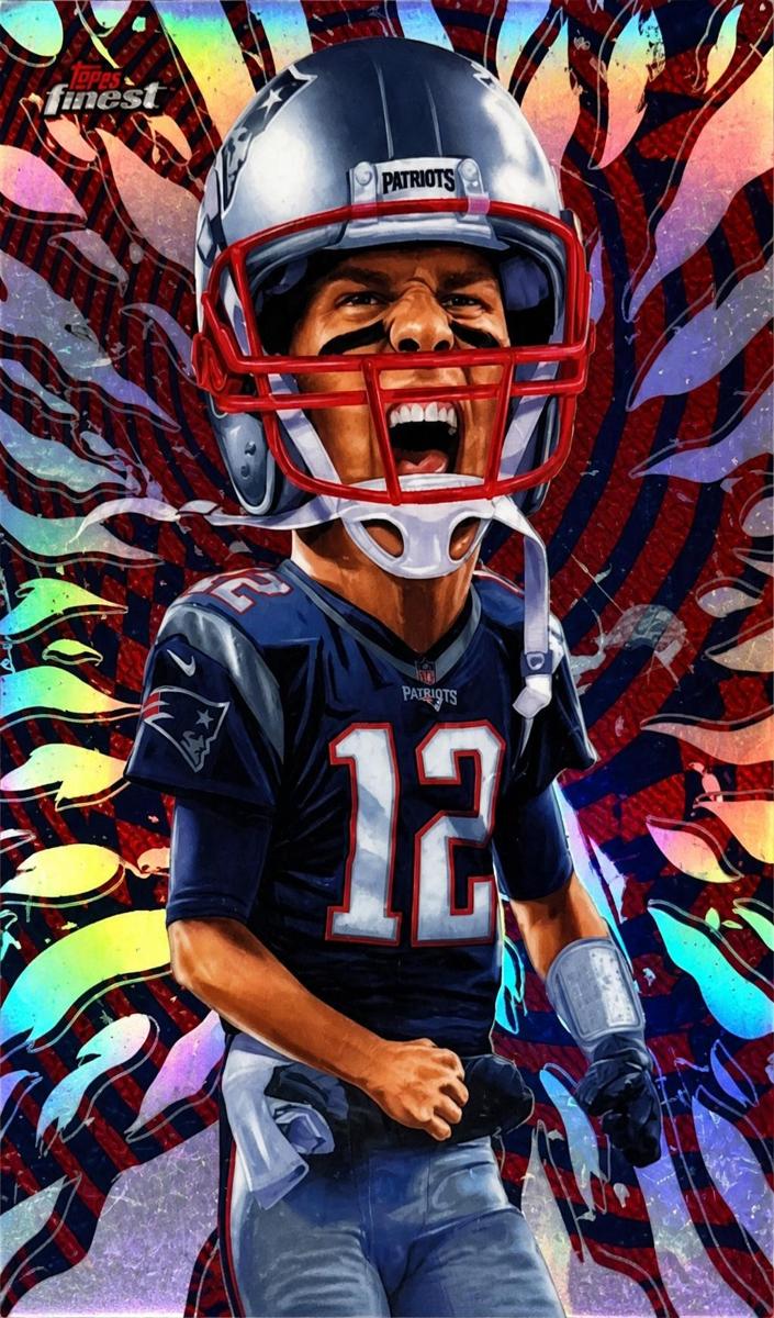 2025 Topps Finest Football Tom Brady #H-5