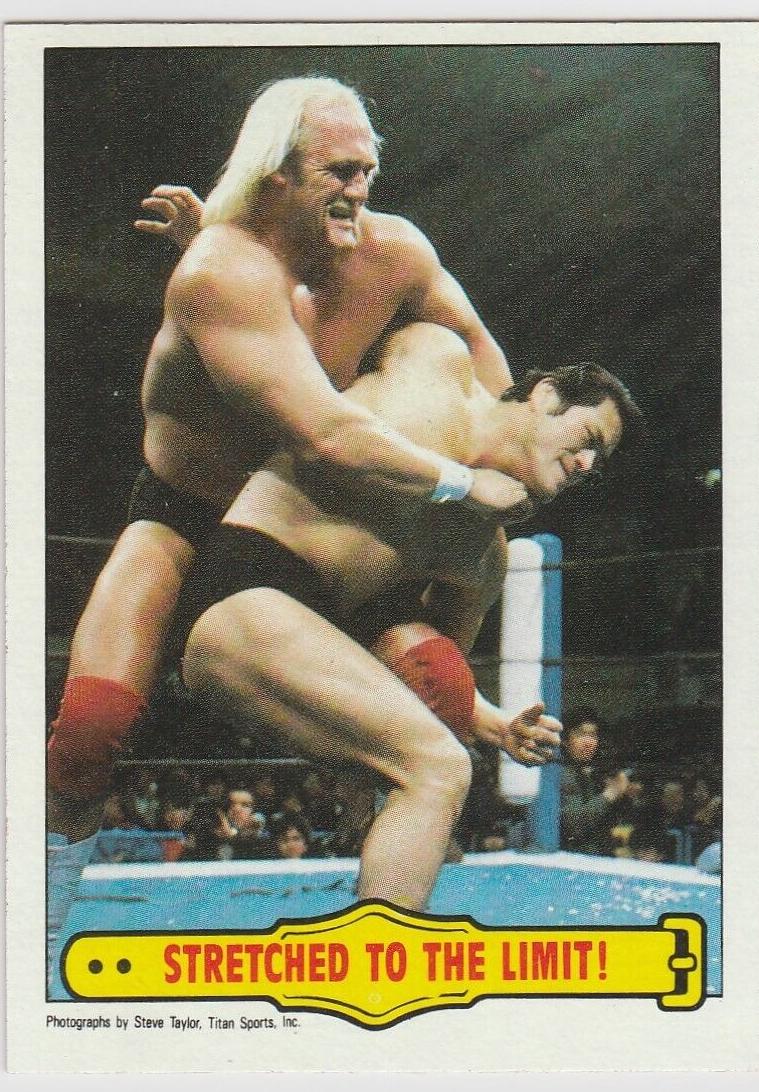 1985 Topps WWF Pro Wrestling Stars Wrestling Hulk Hogan #29 PSA 9