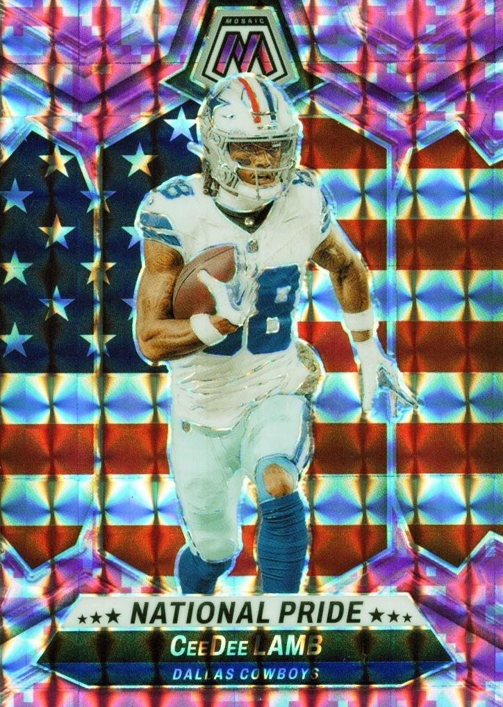 2024 Panini Mosaic Football Camo Pink CeeDee Lamb #262