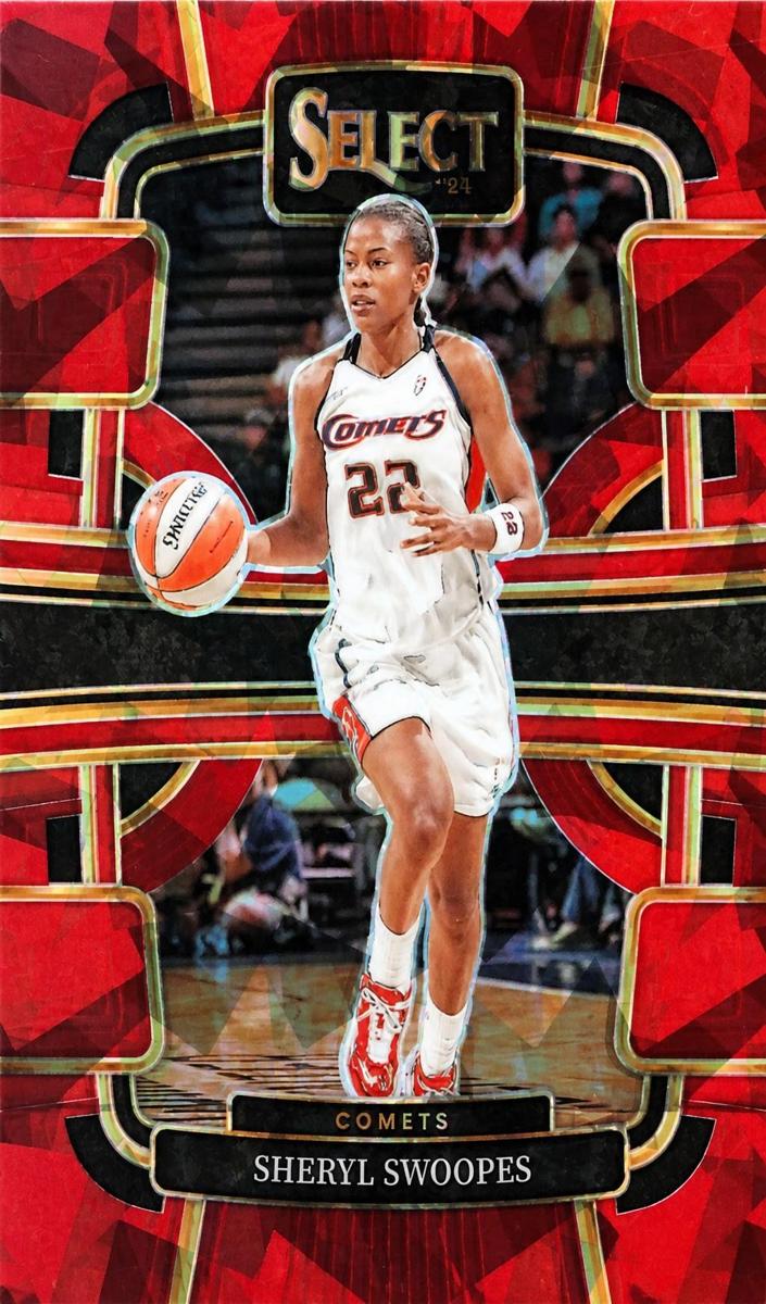 2024 Panini Select WNBA Basketball Red Ice Sheryl Swoopes #76