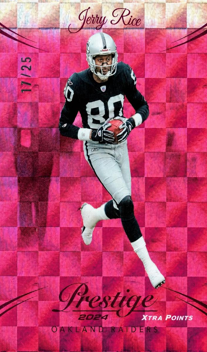 2024 Panini Prestige Football Pink Xtra Points Jerry Rice #162