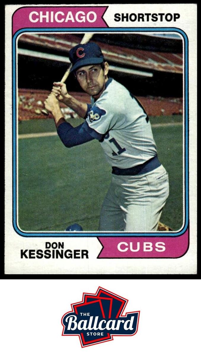 1974 Topps Baseball Don Kessinger #38 PSA 9