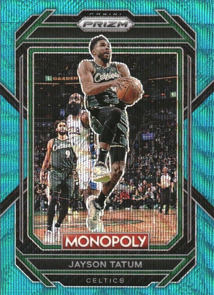 2022 Panini Prizm Monopoly Basketball Teal Wave Jayson Tatum #4