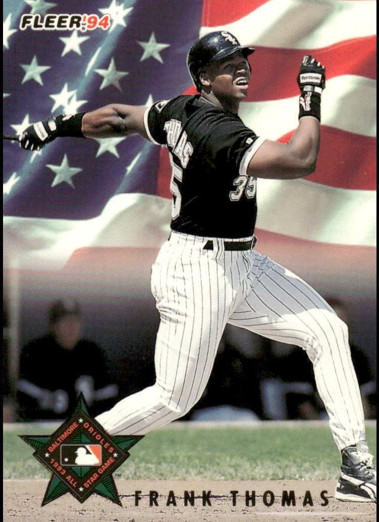 1994 Fleer Baseball Frank Thomas #23