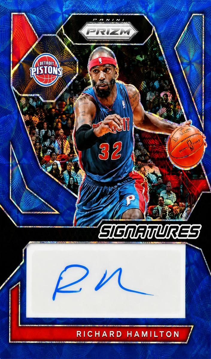 2023 Panini Prizm Basketball Choice Blue Richard Hamilton #SIG-HAM