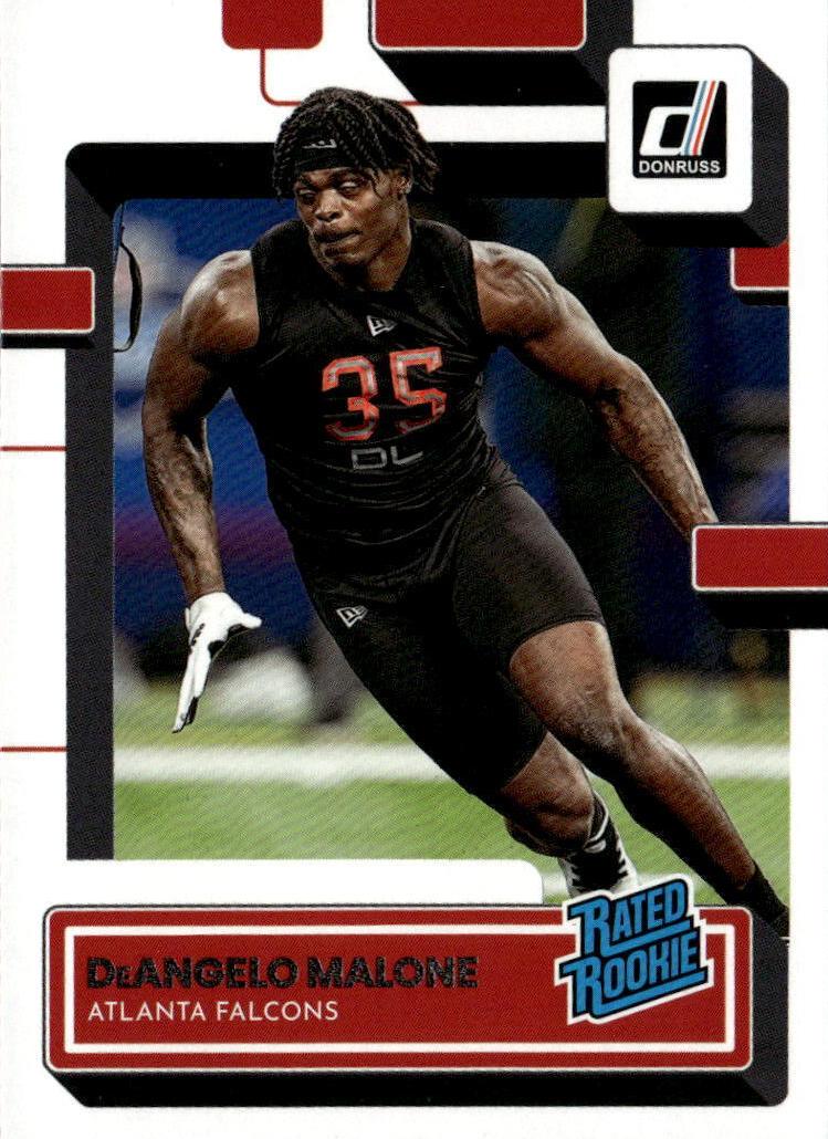 2022 Panini Donruss Football DeAngelo Malone #386