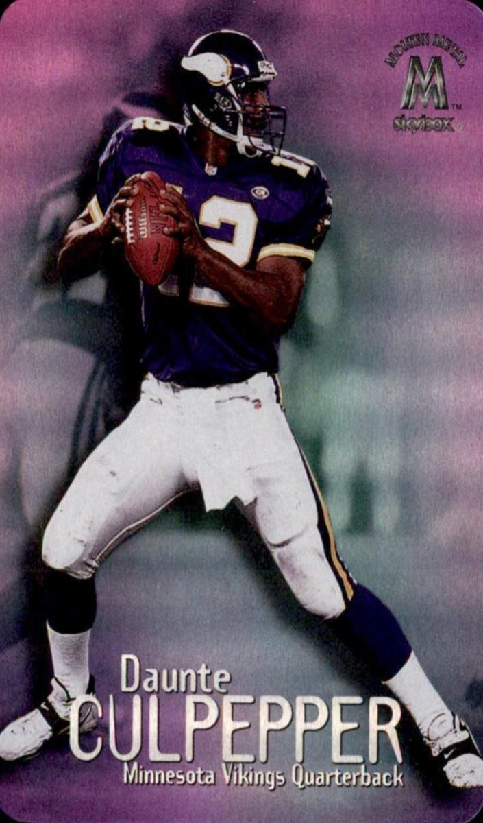 1999 Skybox Molten Metal Football Daunte Culpepper #146