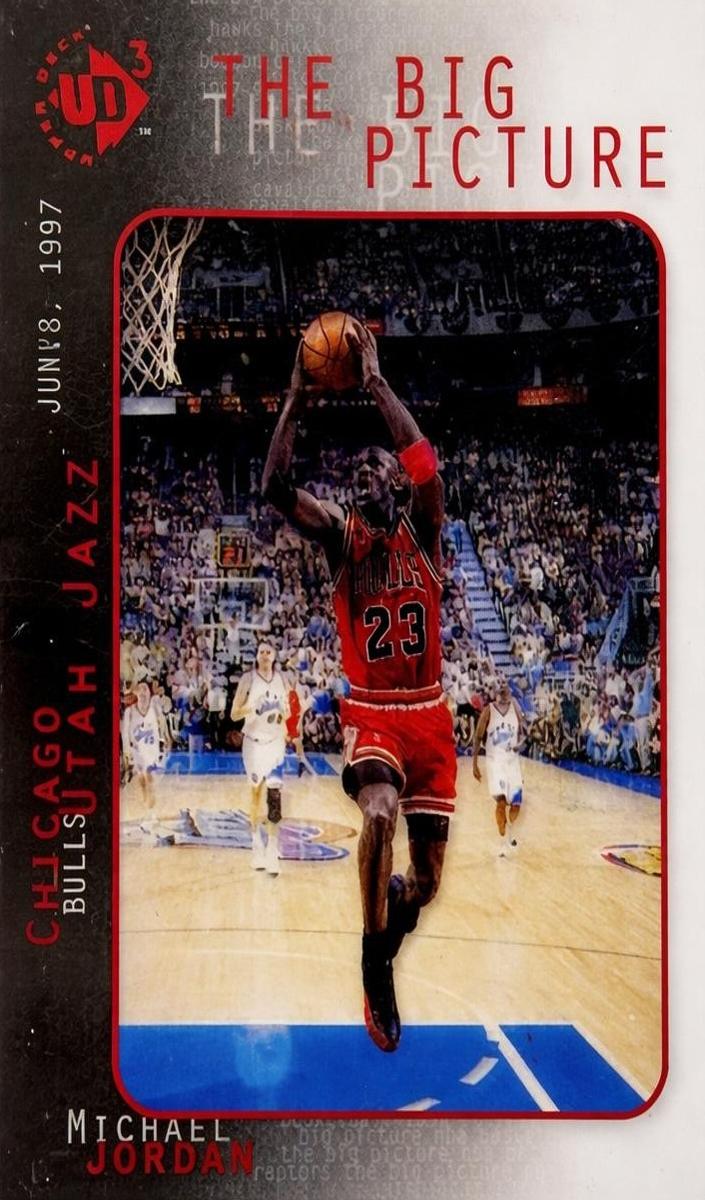 1997 UD3 Basketball Michael Jordan #45 PSA 9