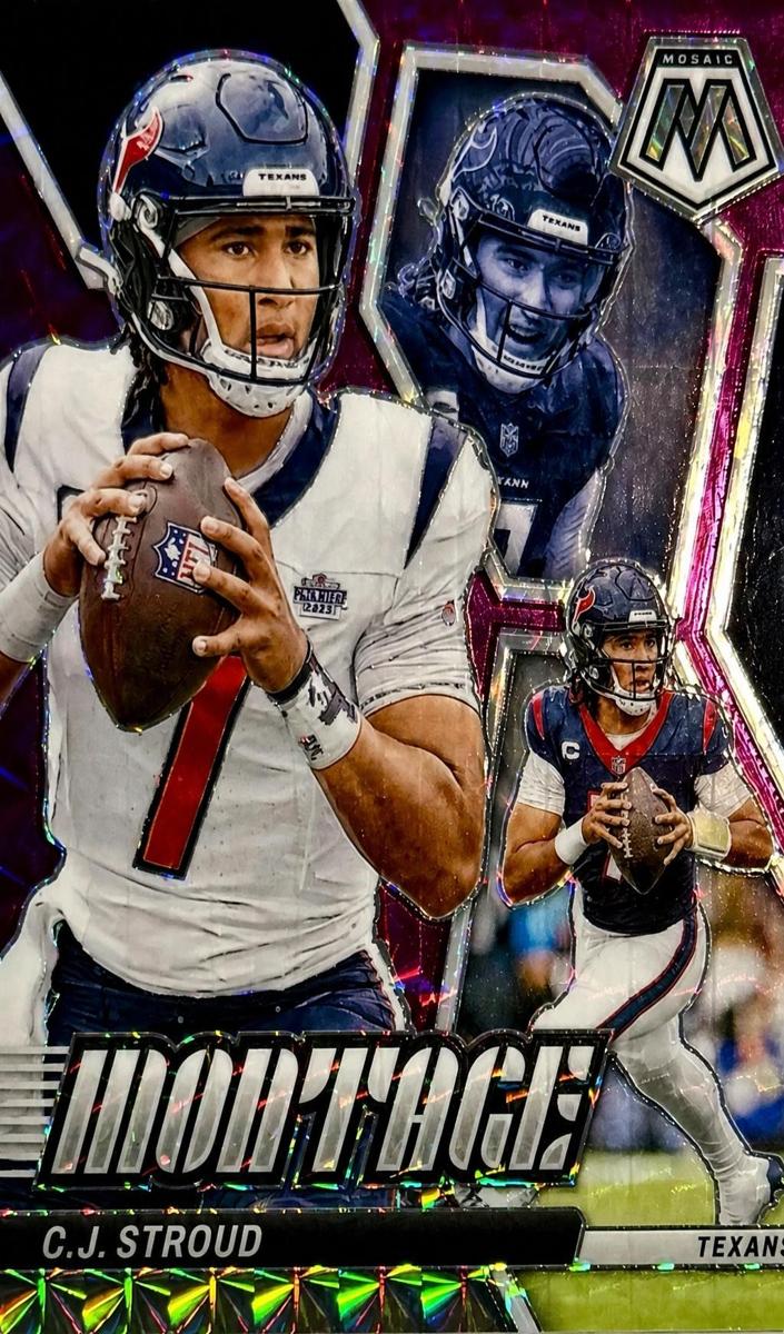 2024 Panini Mosaic Football Purple C.J. Stroud #M-10 PSA 10
