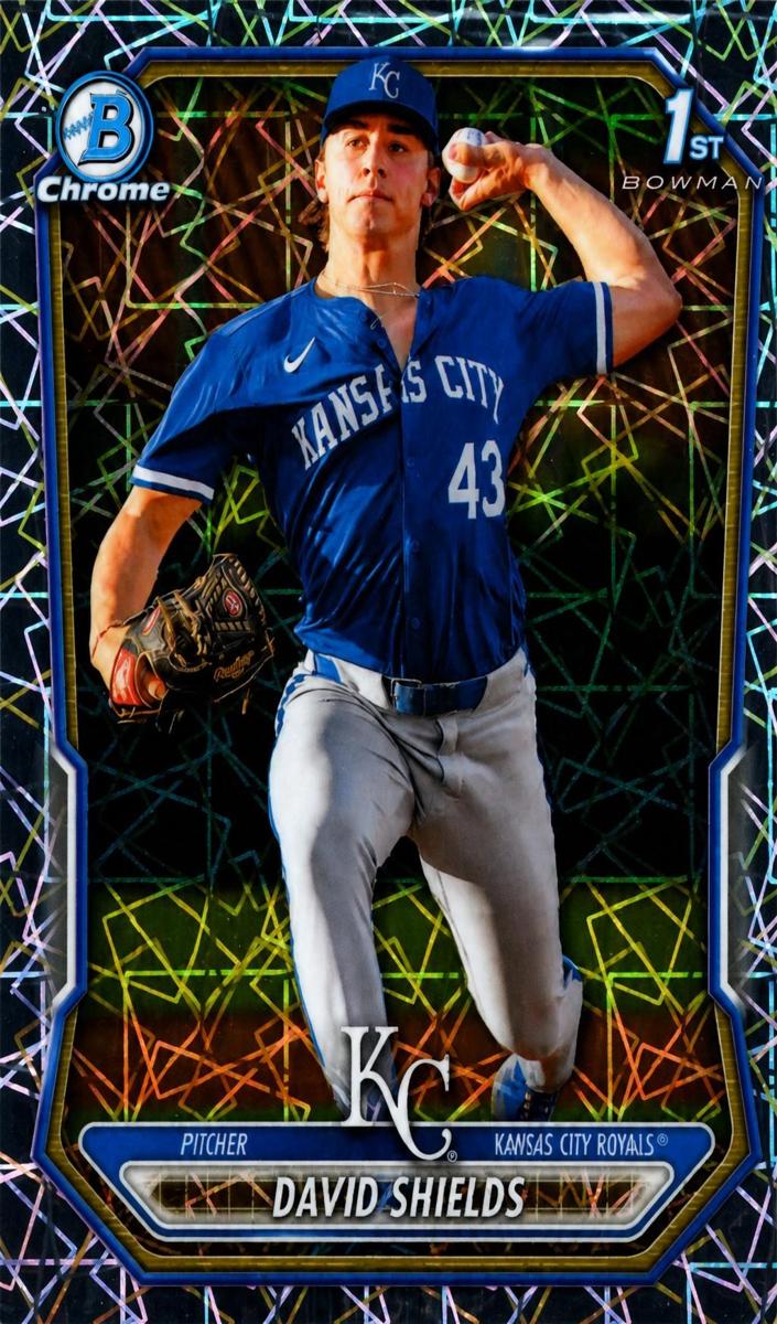 2026 Bowman Baseball Lazer Refractor David Shields #BCP-11