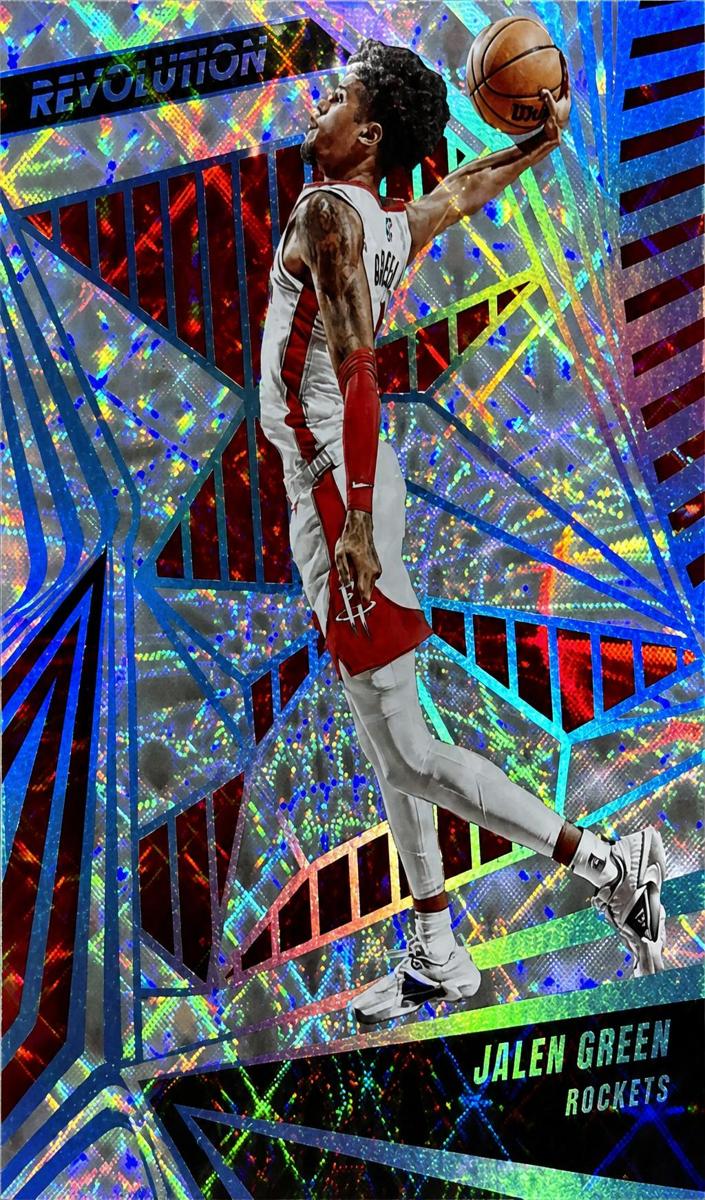 2023 Panini Revolution Basketball Future Frame Jalen Green #89 SGC 9.5