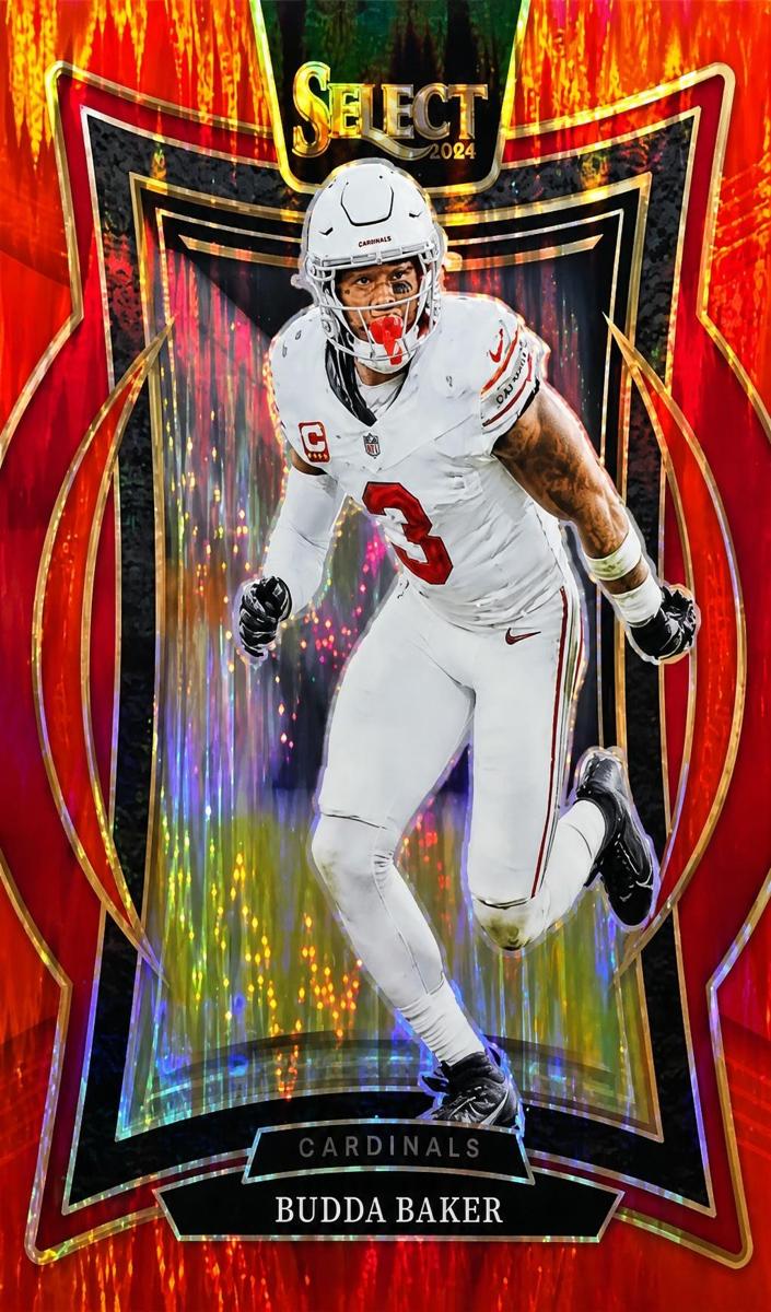 2024 Panini Select Football Red Shock Budda Baker #14