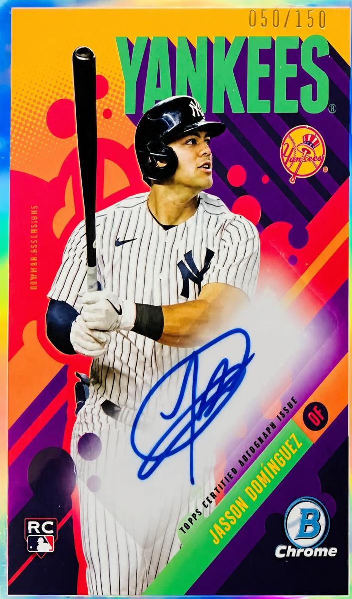 2024 Bowman Chrome Baseball Jasson Dominguez #CRA-JD PSA 10