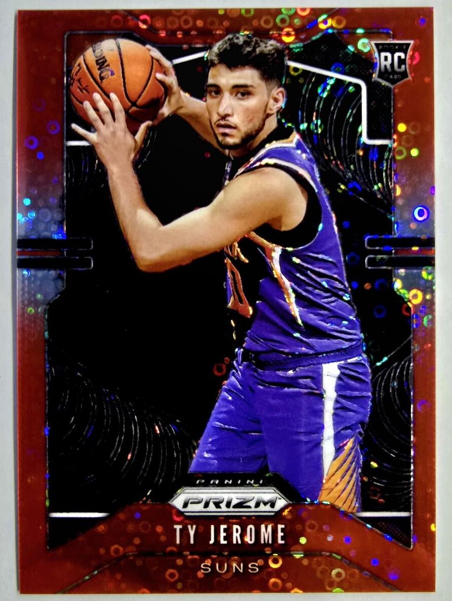 2019 Panini Prizm Basketball Fast Break Red Ty Jerome #268