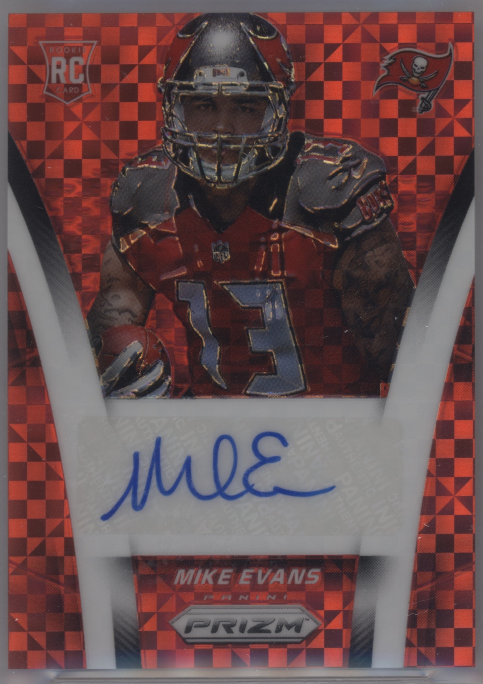 2014 Panini Prizm Football Red Power Mike Evans #AR-ME PSA 9