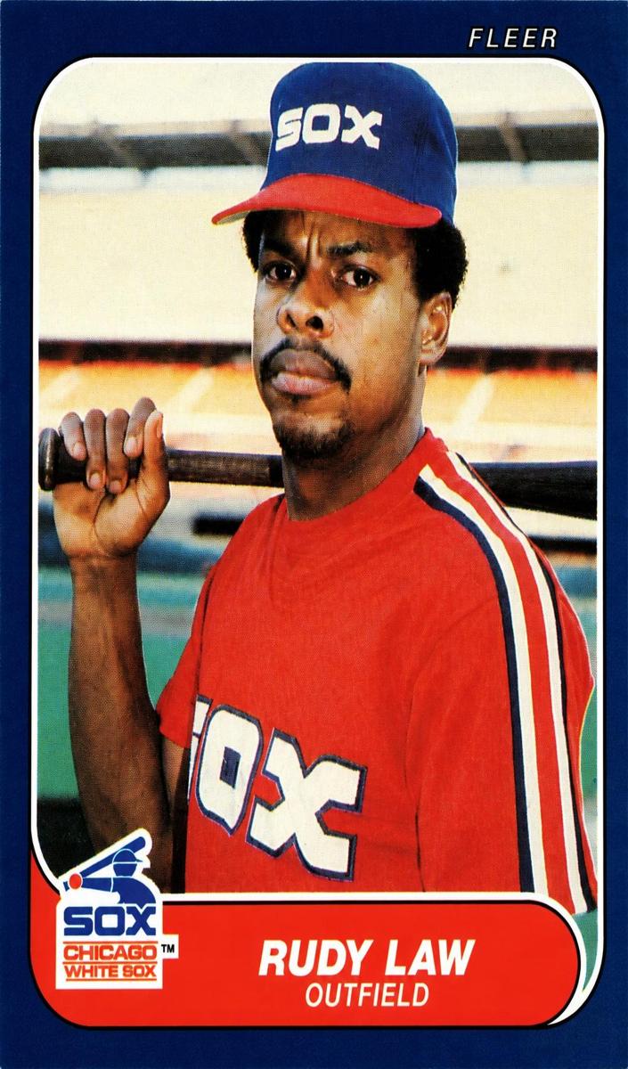 1986 Fleer Baseball Rudy Law #211