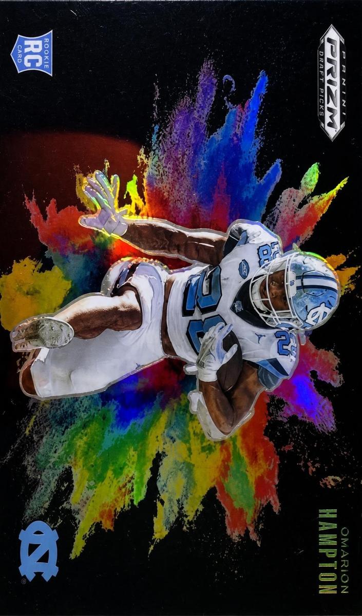 2025 Panini Prizm Draft Picks Football Omarion Hampton #16