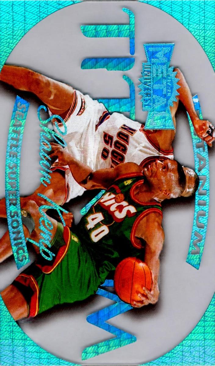 1997 Metal Universe Basketball Shawn Kemp #17