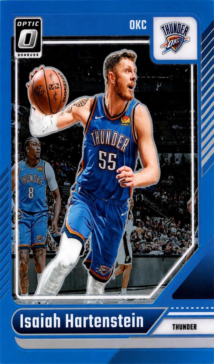 2024 Donruss Optic Basketball Aqua Isaiah Hartenstein #114