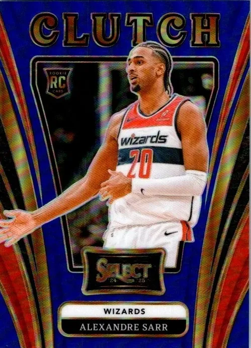 2024 Panini Select Basketball Blue Alexandre Sarr #10