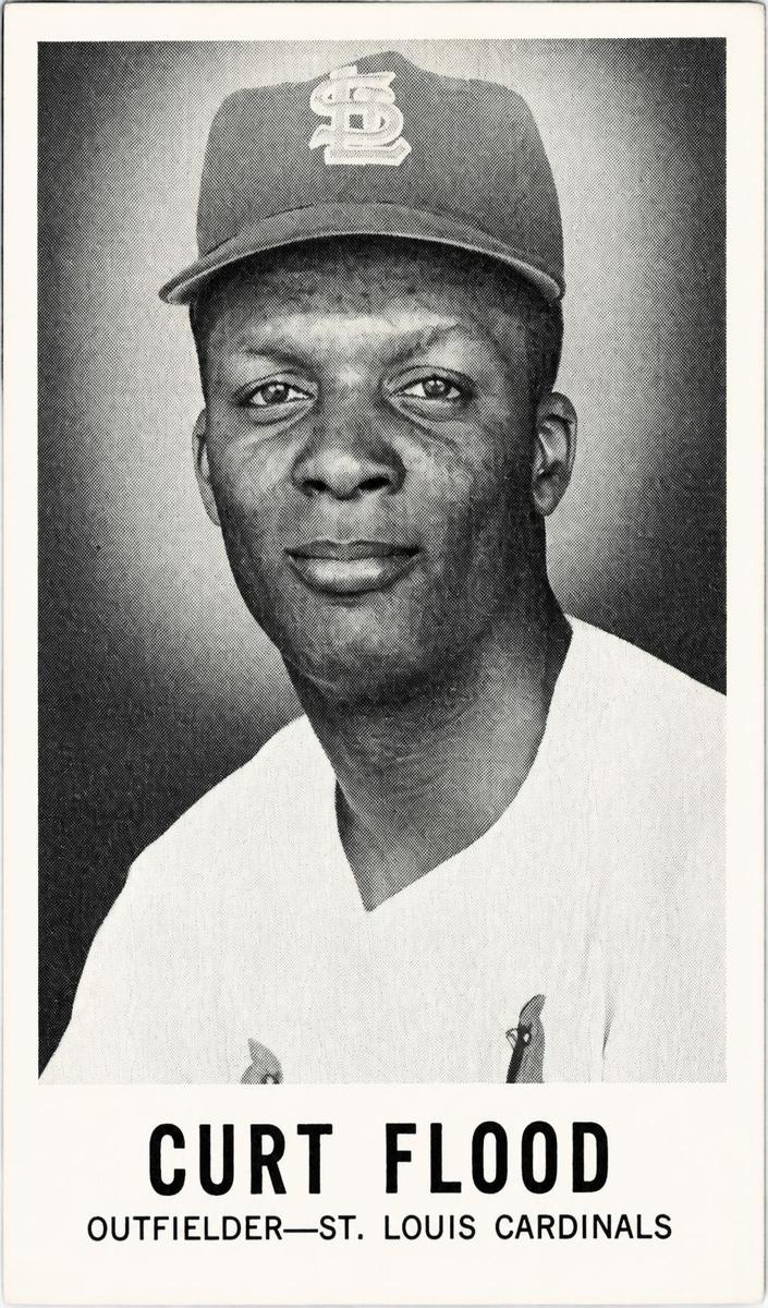 1960 Leaf Baseball Curt Flood #141