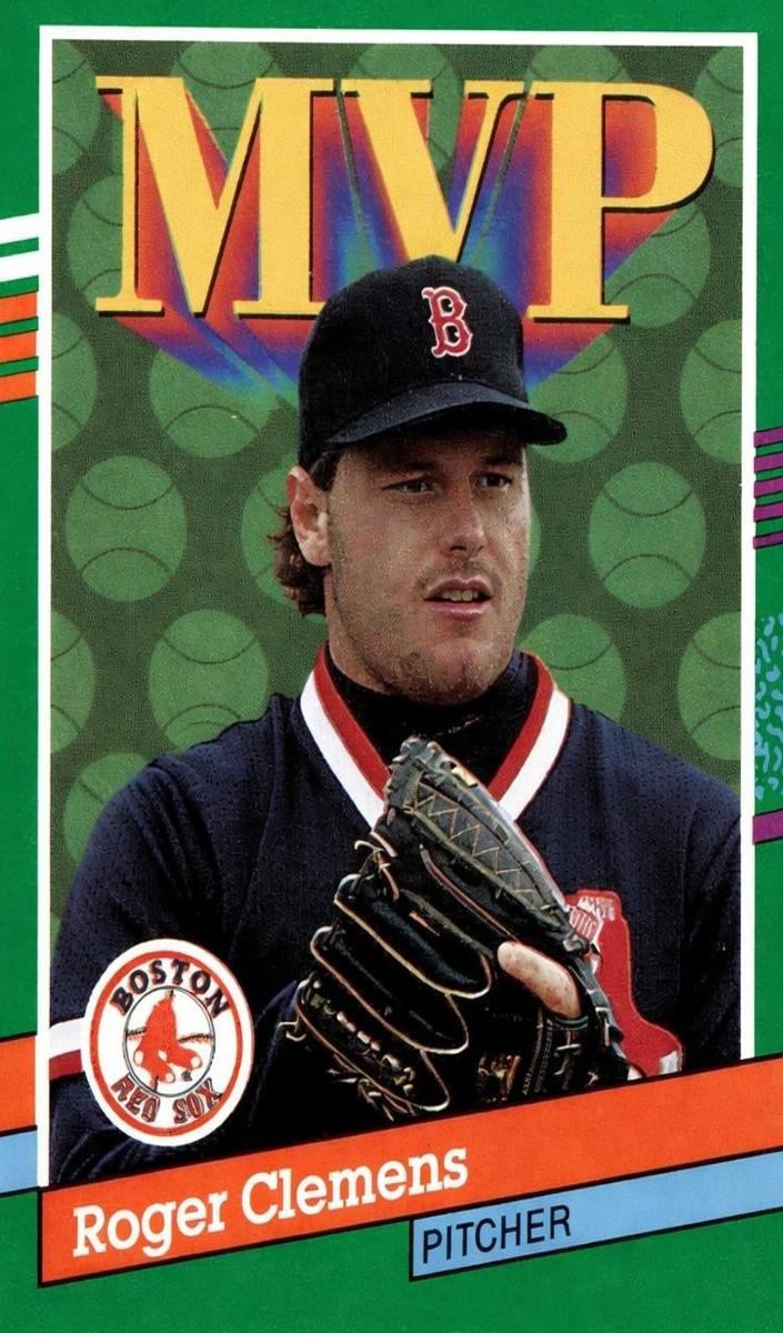 1991 Donruss Baseball Roger Clemens #395 SGC 8.5