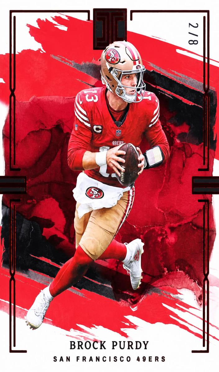 2023 Panini Impeccable Football Ruby Brock Purdy #99