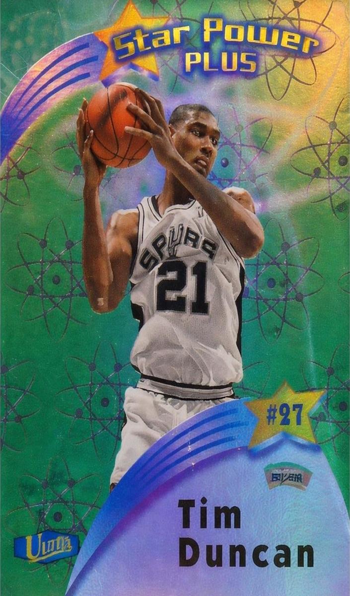 1997 Fleer Ultra Basketball Plus Tim Duncan #18SPP