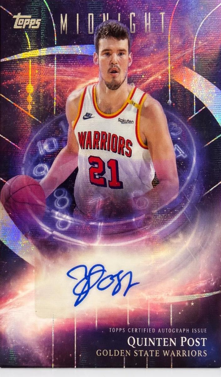 2025 Topps Midnight Basketball Quinten Post #SM-QP