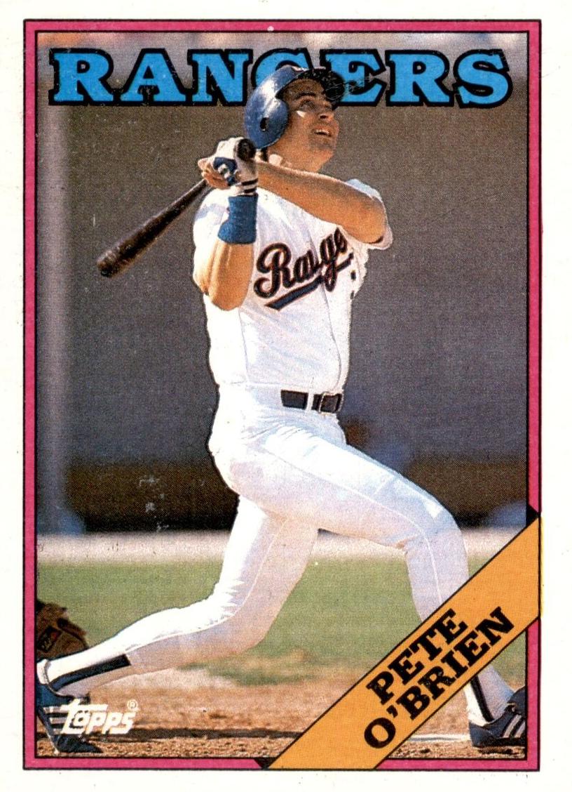 1988 Topps Baseball Pete O'Brien #721 PSA 10