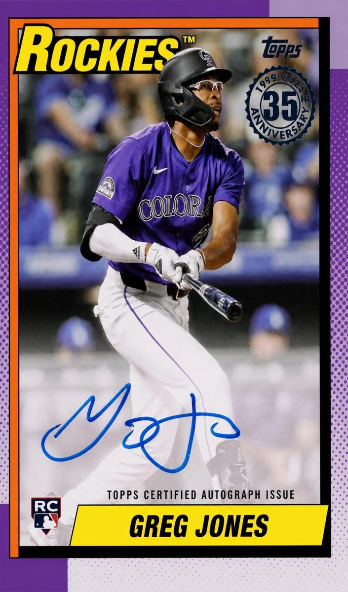 2025 Topps Baseball Greg Jones #90A-GJ