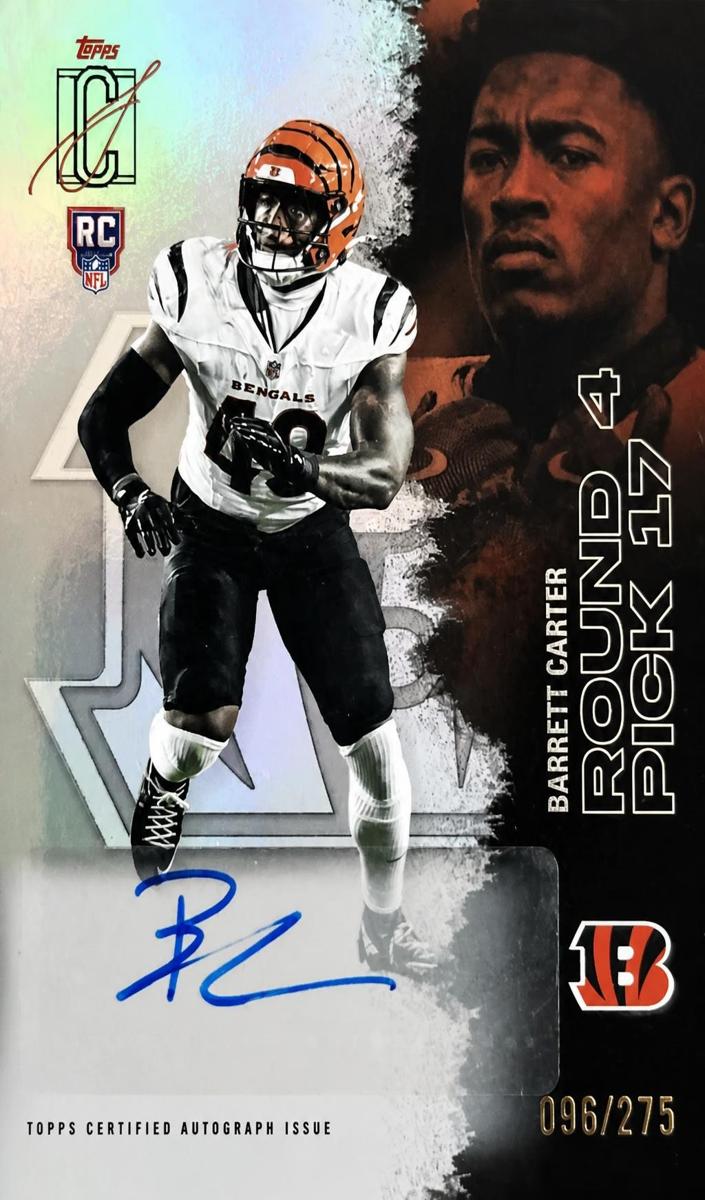 2025 Topps Signature Class Football Barrett Carter #199