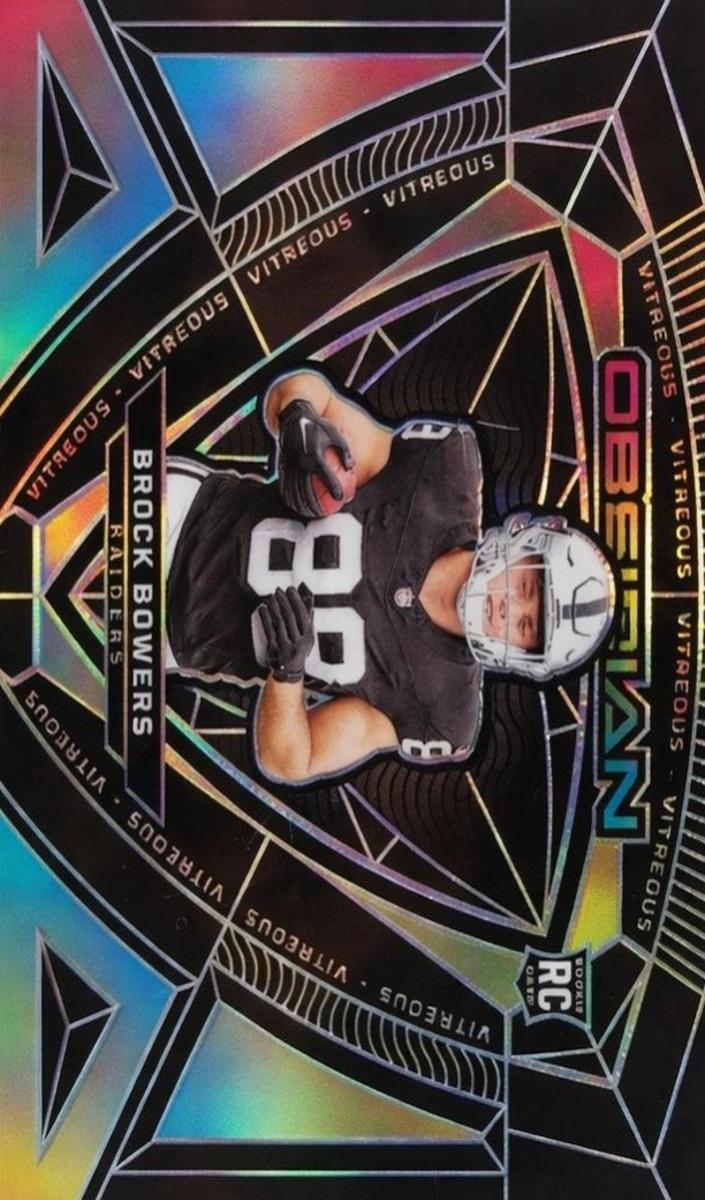 2024 Panini Obsidian Football Brock Bowers #8