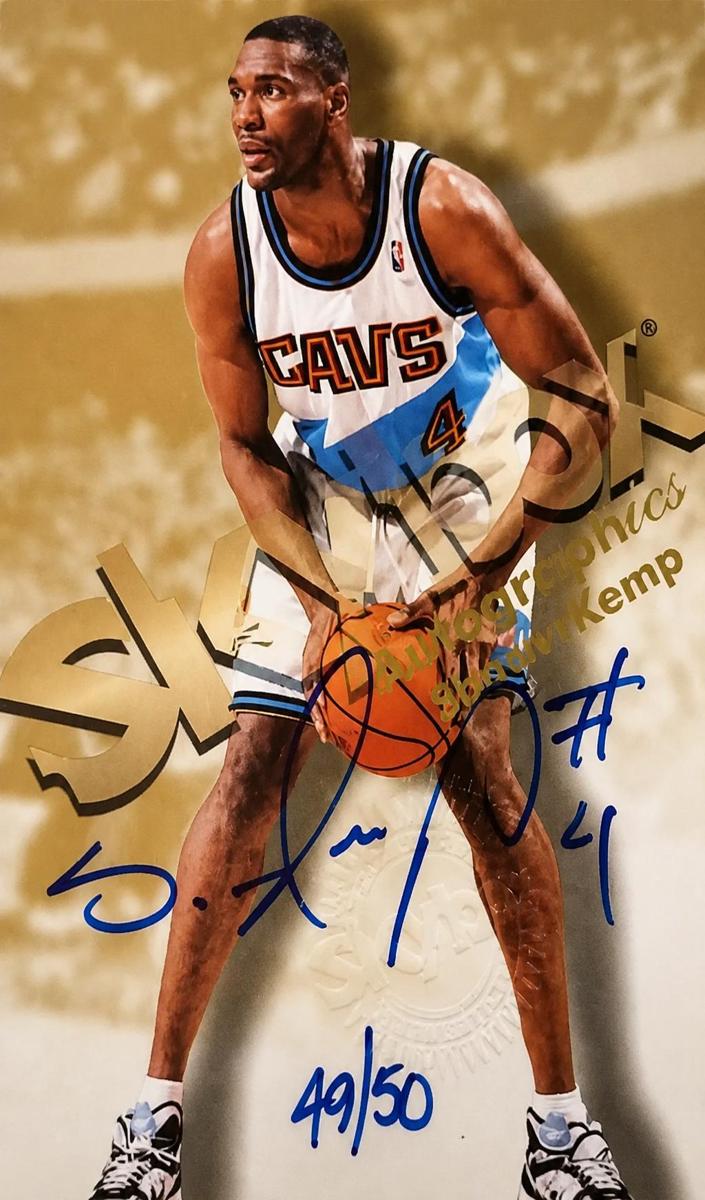1998 Skybox Premium Basketball Blue Shawn Kemp #nno