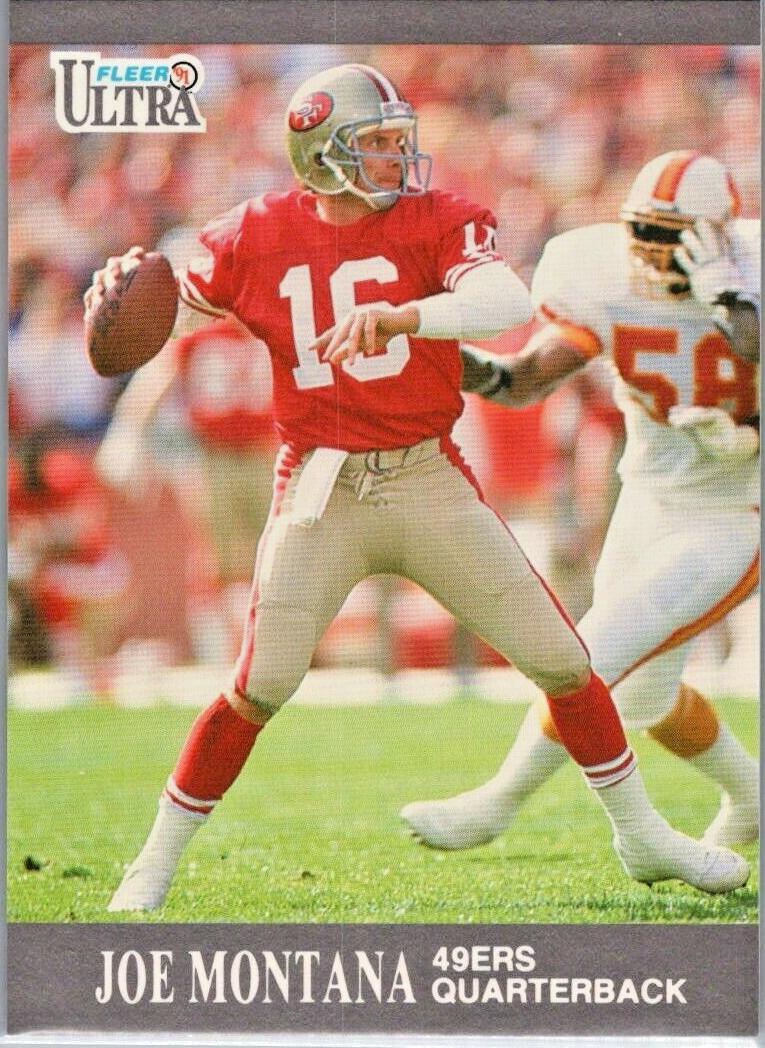 1991 Fleer Ultra Football Joe Montana #251