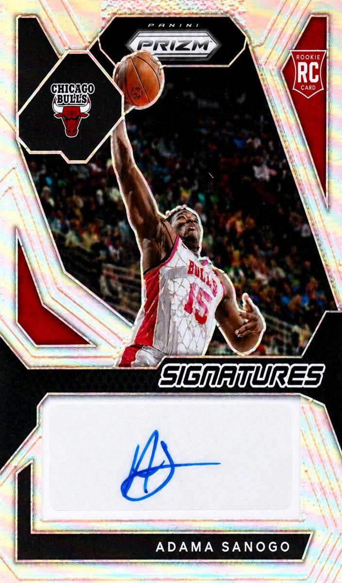 2023 Panini Prizm Basketball Silver Adama Sanogo #RSI-SAN PSA 10