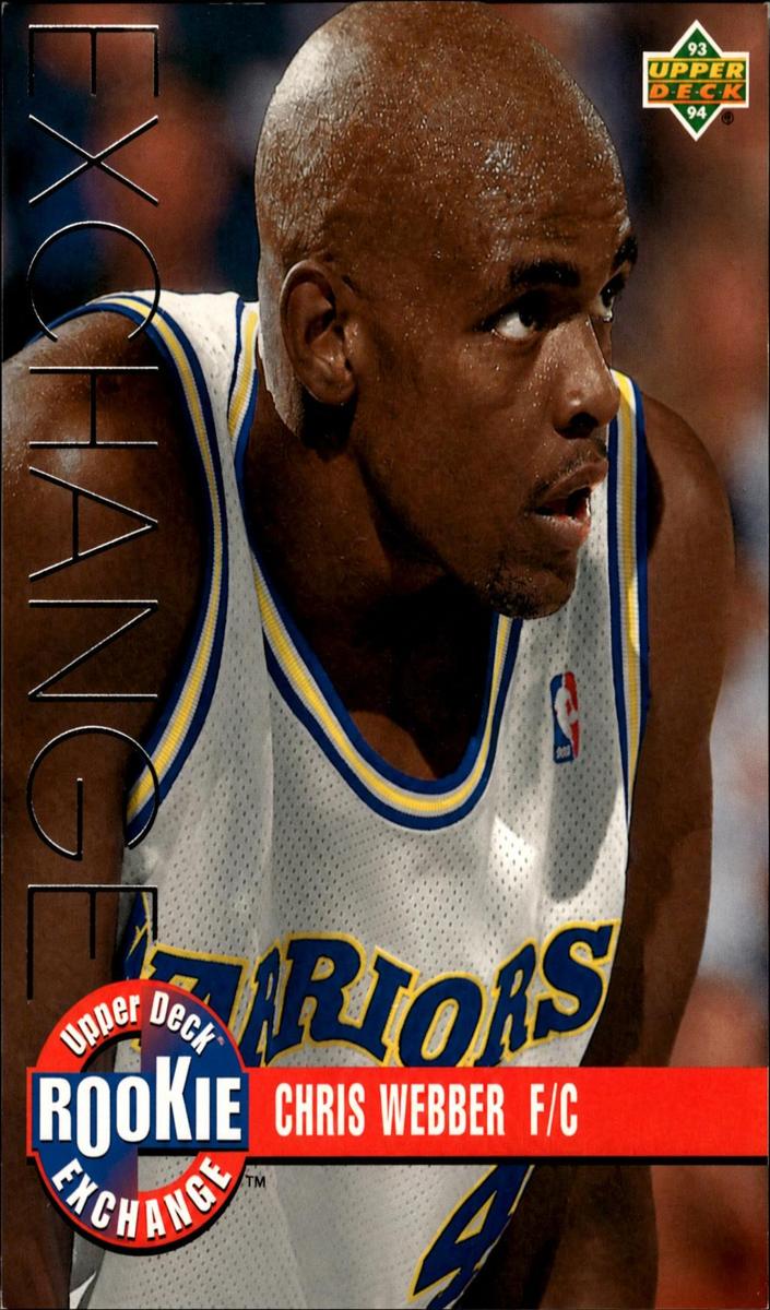 1993 Upper Deck Basketball Gold Chris Webber #RE1