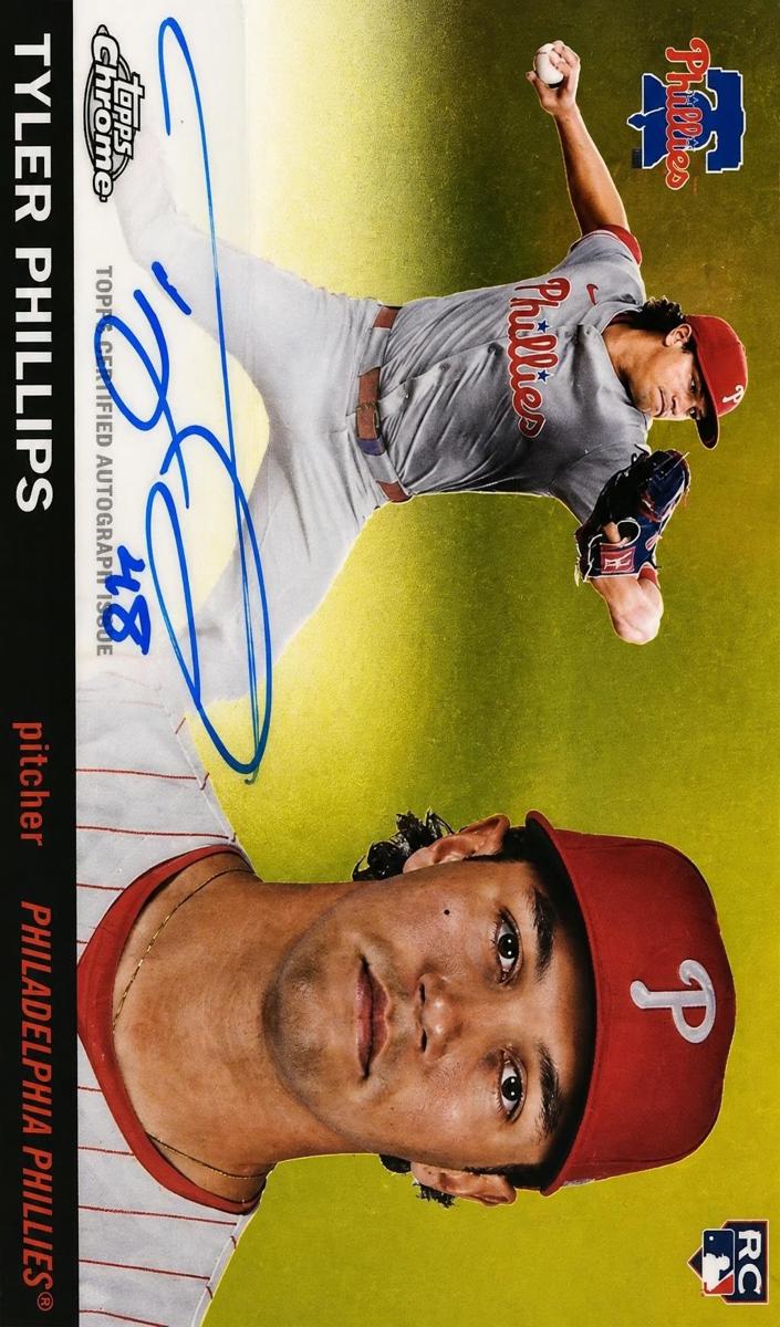 2025 Topps Chrome Platinum Baseball Tyler Phillips #CPA-TP