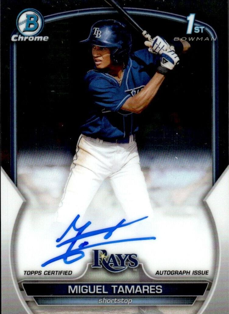 2023 Bowman Chrome Prospects Baseball Miguel Tamares #CPA-MT PSA 10