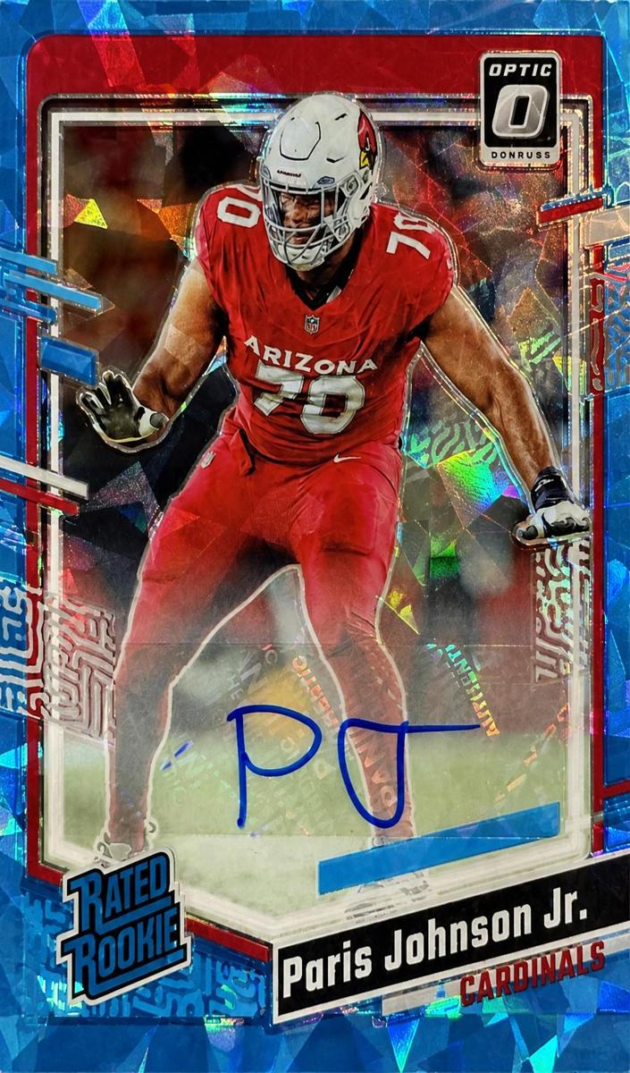 2023 Donruss Optic Football Ice Paris Johnson Jr. #205