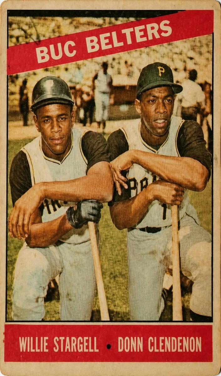 1966 Topps Venezuelan Baseball Willie Stargell #99