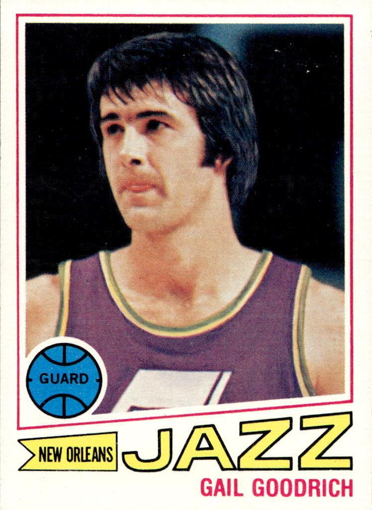 1977 Topps Basketball Gail Goodrich #77