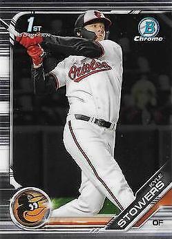 2019 Bowman Draft Chrome Baseball Kyle Stowers #BDC-76 PSA 8